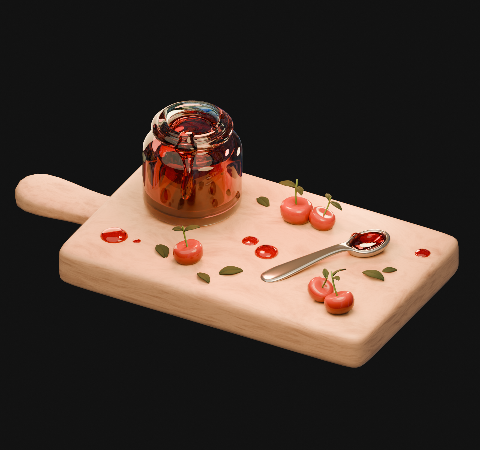 3D jam render